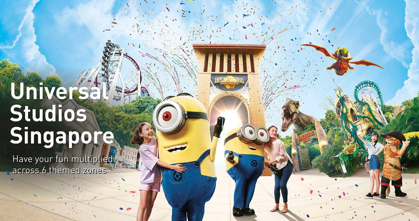 Universal Studios Singapore admission tickets Resorts World Sentosa