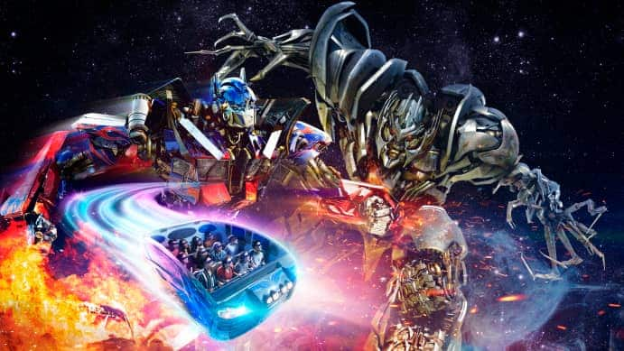 Transformers ride clearance universal