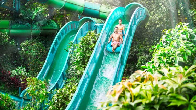 Adventure Cove Waterpark - Aqua Park At Resorts World Sentosa