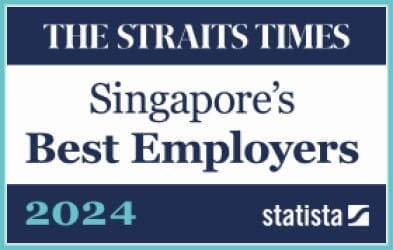 Straits Times Singapore’s Best Employers Logo